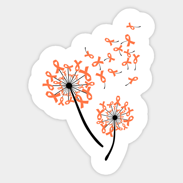 World Multiple Sclerosis Awareness Dandelion Awesome Sticker by Terryeare